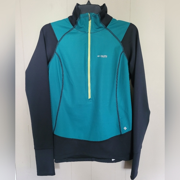 NWOT Columbia Women's Windefend 1/2 Zip Long Sleeve Shirt, M - Picture 3 of 10